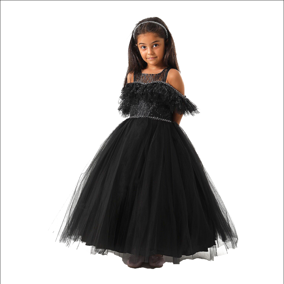 Black Girl's Ballgown Dress
