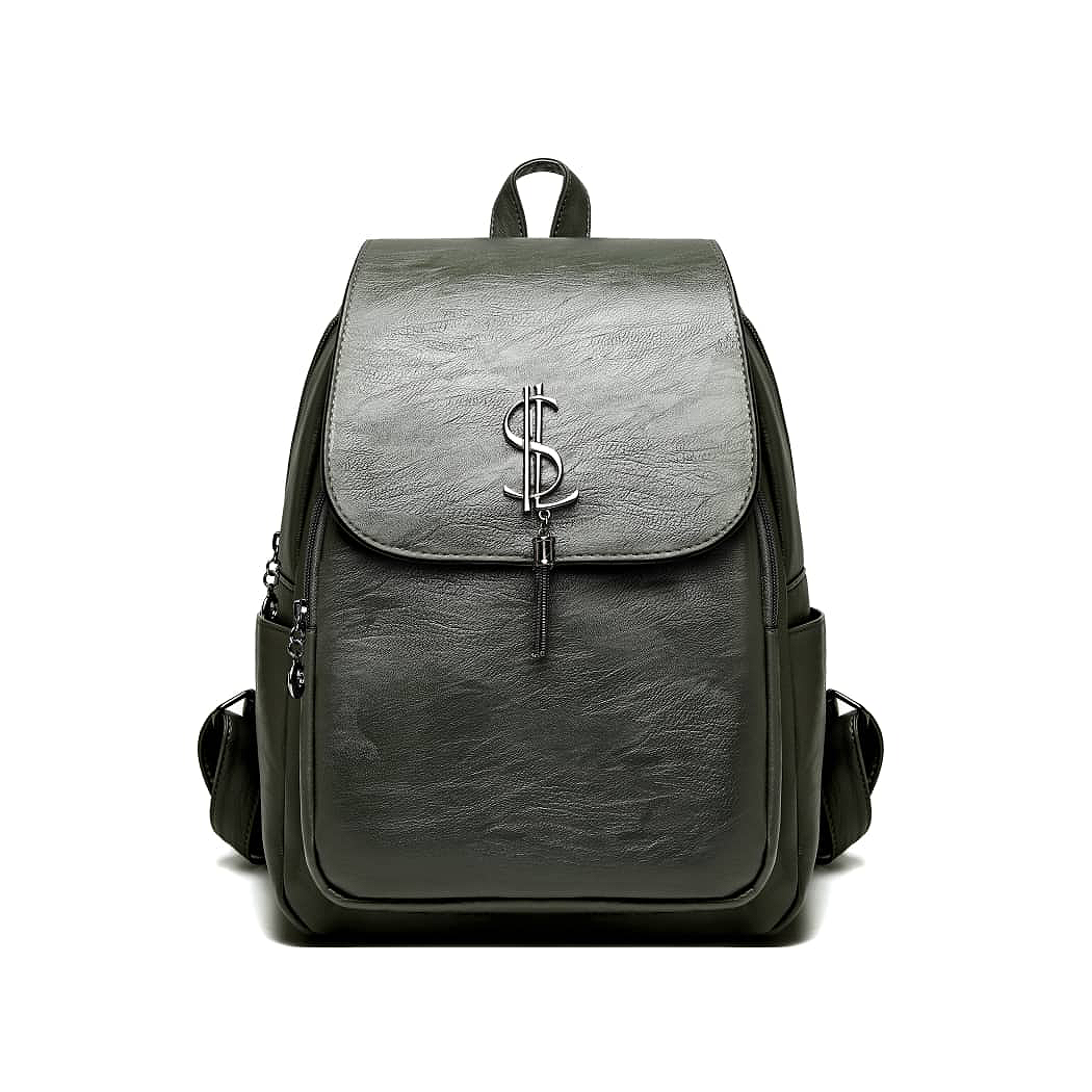 ISL Dark Green Backpack
