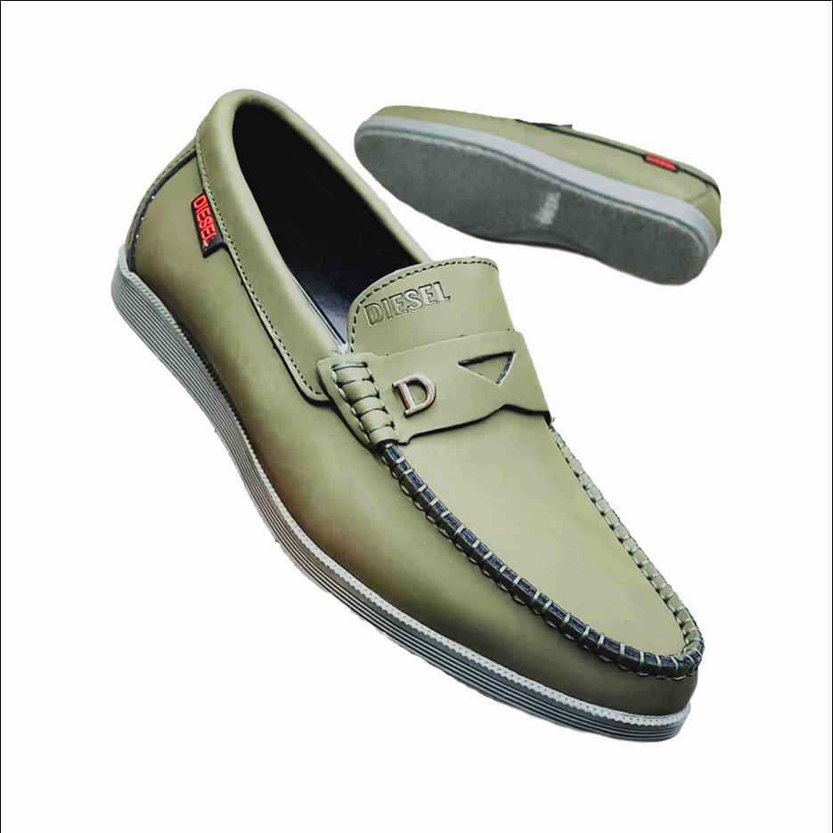 Green Diesel Loafers