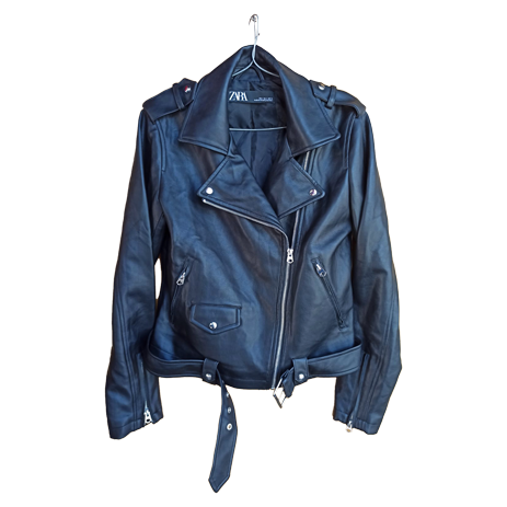 Black Leather Jacket for women