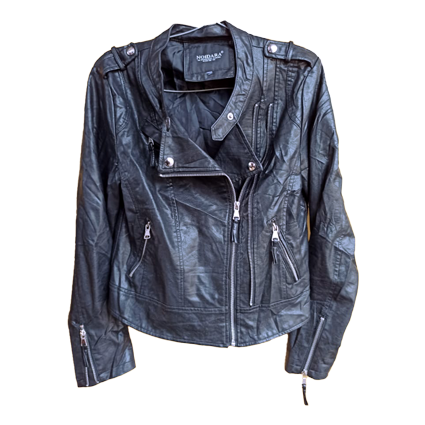 Black Leather Jacket for women