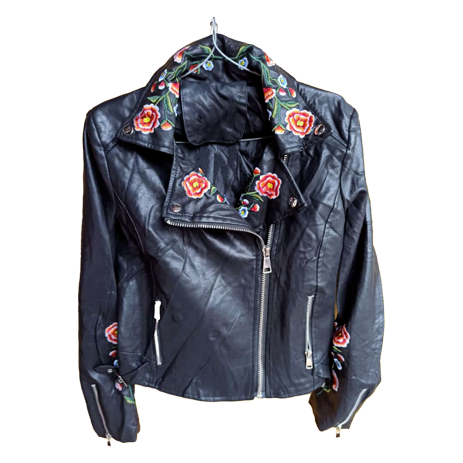 Black Leather Jacket for women