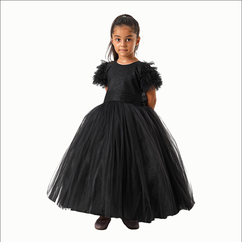 Black Girl's Ballgown Dress