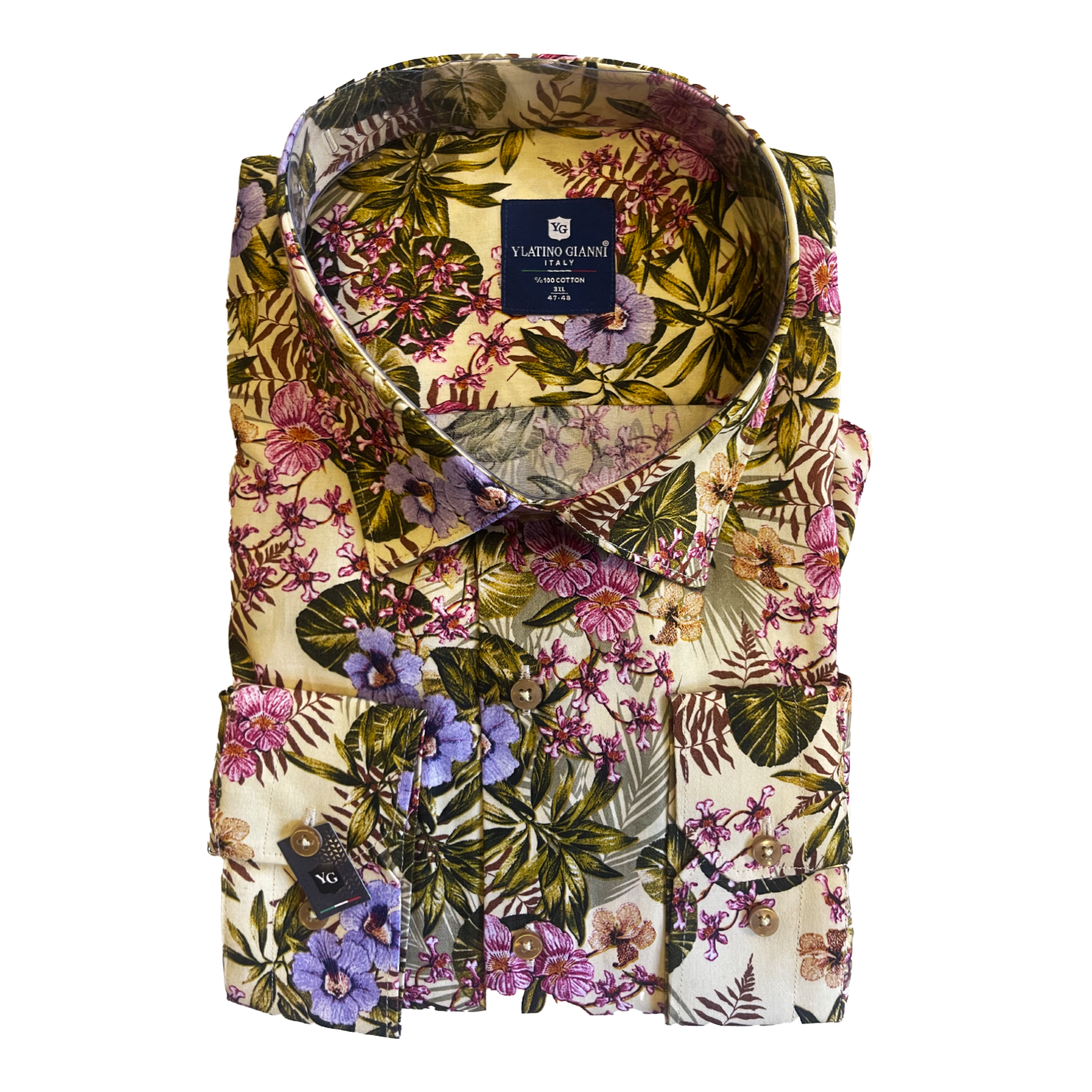 YG Ylatino GIanni Floral Shirt
