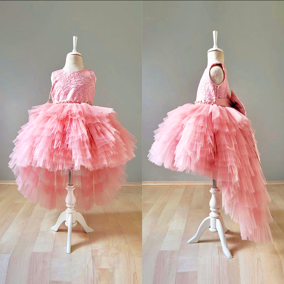 Pink Girl's Balloon Dress