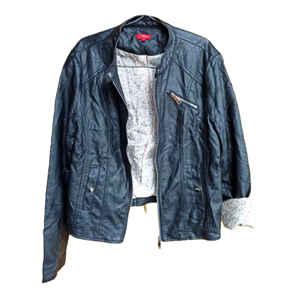 Black Leather Jacket for women