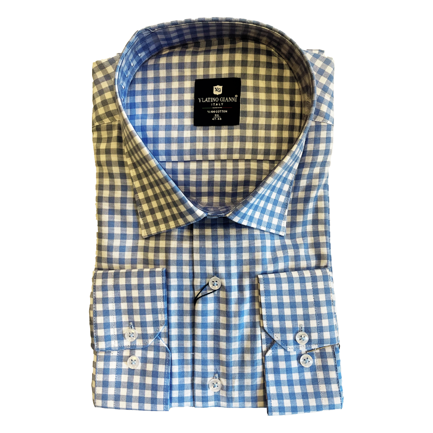 YG Ylatino GIanni Checked Shirt