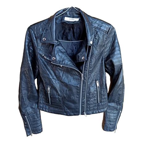 Black Leather Jacket for women