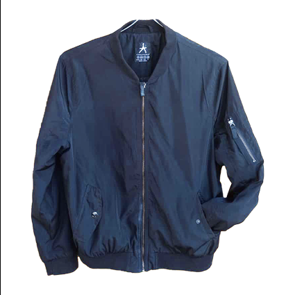 Navy Blue Women Bomber Jacket