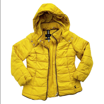 Kids Yellow Puffy Jacket