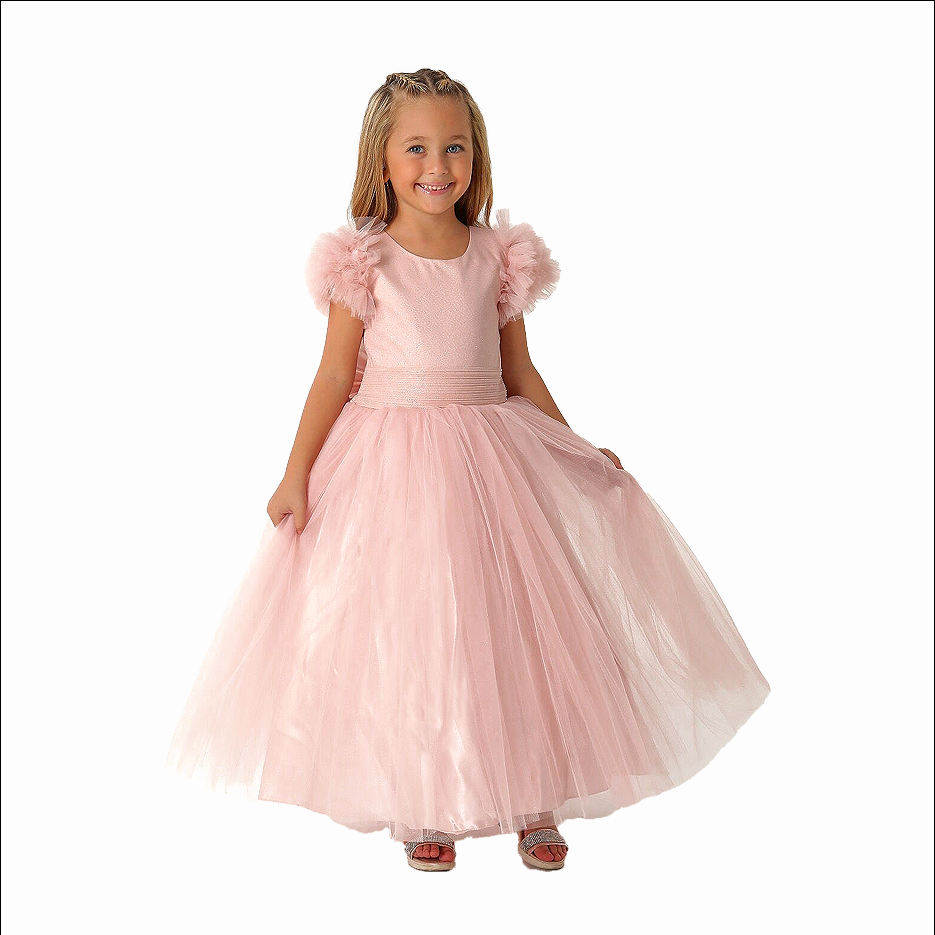 Girl's Pink Ball Gown