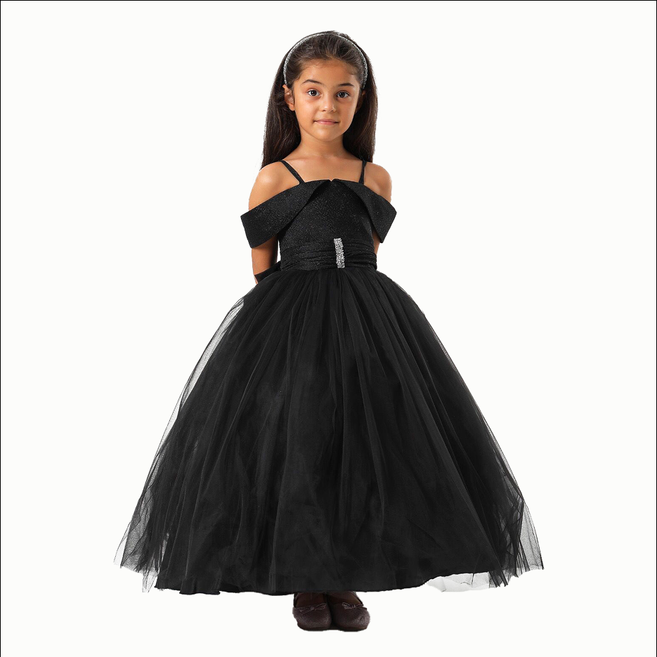 Black Girl's Ballgown Dress