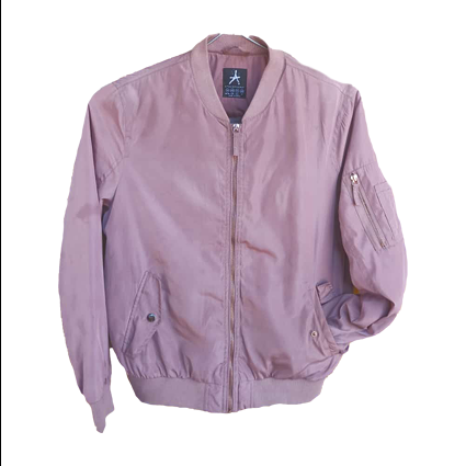 Pink Women Bomber Jacket