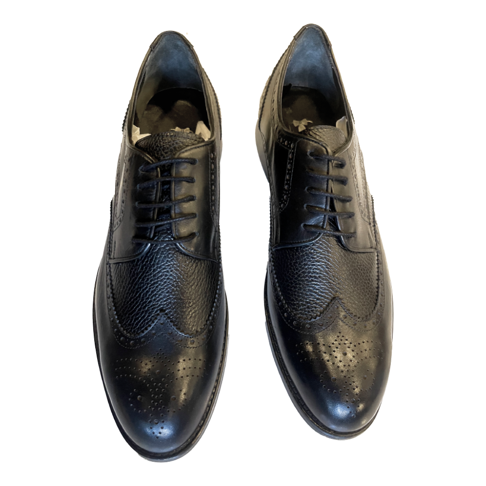 Devine black Official Leather Shoes