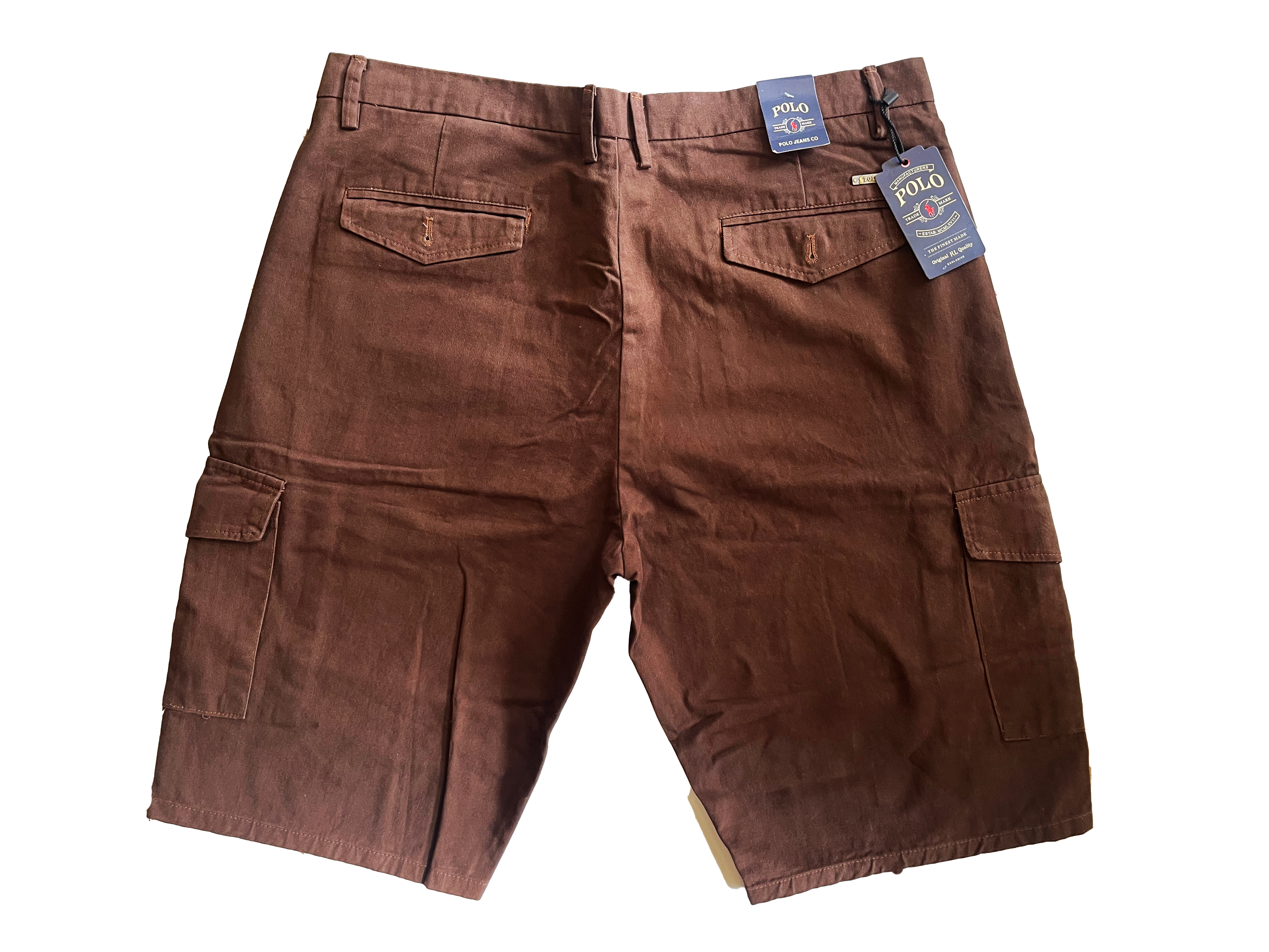 Brown Cargo Shorts