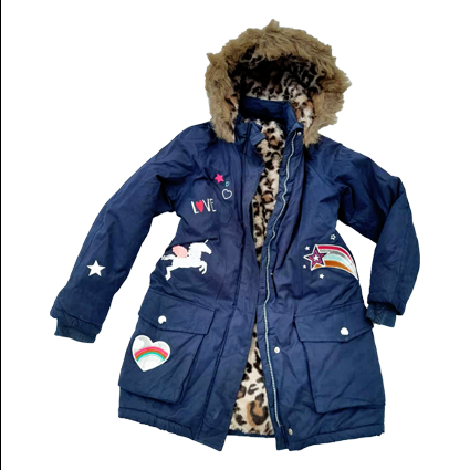 Navy Blue Kids Jacket