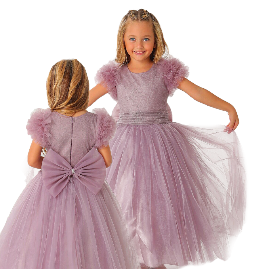 Light Purple Girl's Ballgown