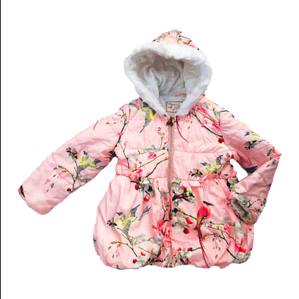 Kids Flower Print jacket