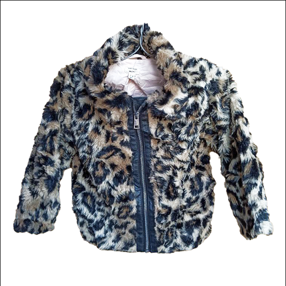 Kids Cheetah Print Jacket