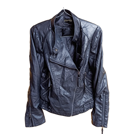 Black Leather Jacket for women