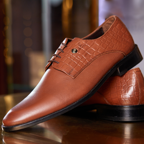 Men brown shoes